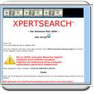 XpertSearch-Der Business-Plan 2009 fr Ihr nebenberufliches Internetgeschft. XpertSearch bietet Ihnen die perfekte Ergnzung fr Ihren beruflichen Lebensweg.